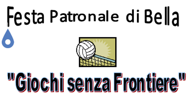 Giochi senza frontiere e sagra dei dolci il 5 e 6 settembre per la festa patronale di Bella