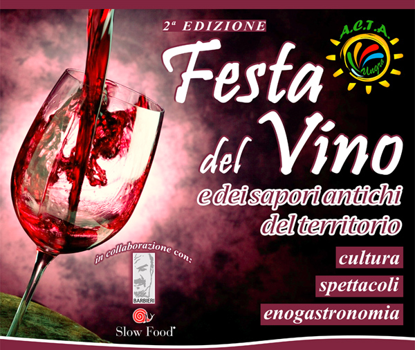 Calabria: Seconda edizione "Festa del Vino e dei Sapori Antichi del Territorio”