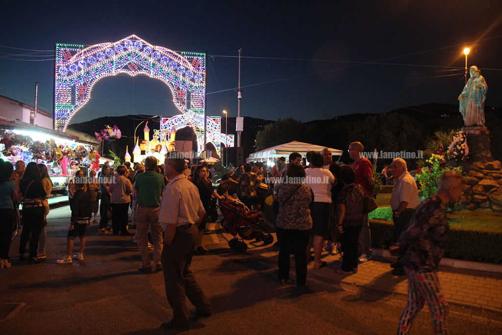 Lamezia: festa della Madonna delle Grazie nel quartiere Capizzaglie