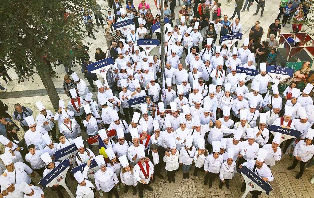 Chef calabresi presenti alla festa nazionale del cuoco a Matera