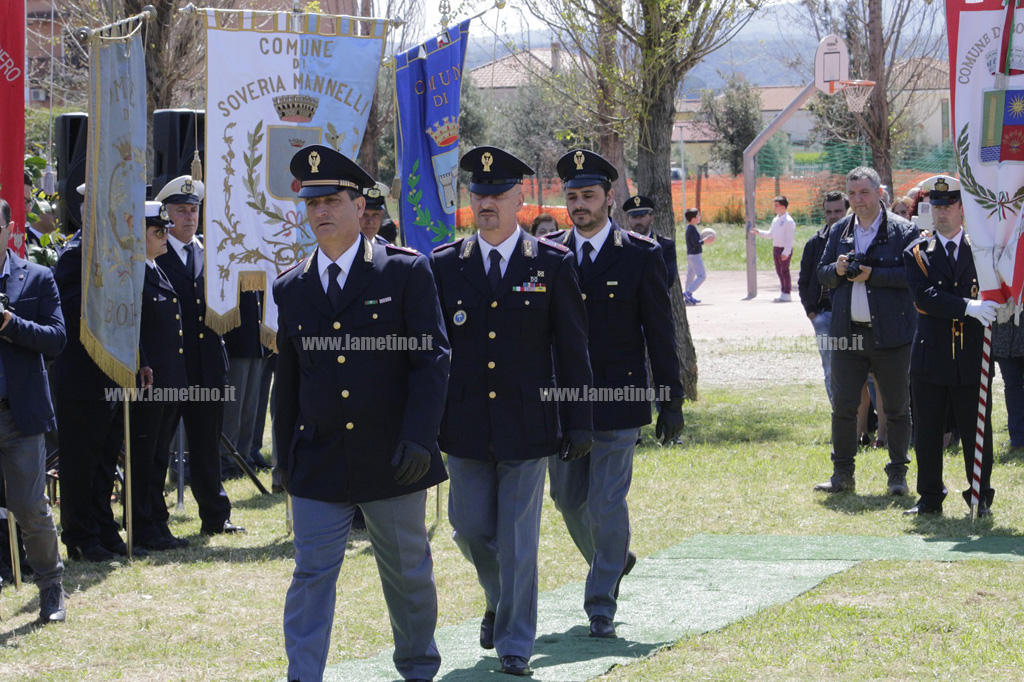 “Esserci sempre”: la festa per il 165esimo anno della Polizia al parco “Impastato”, premiati anche quattro lametini - VIDEO