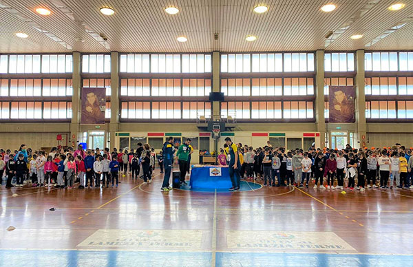 Cestistica Lamezia 2.018 alla festa finale del progetto di minibasket