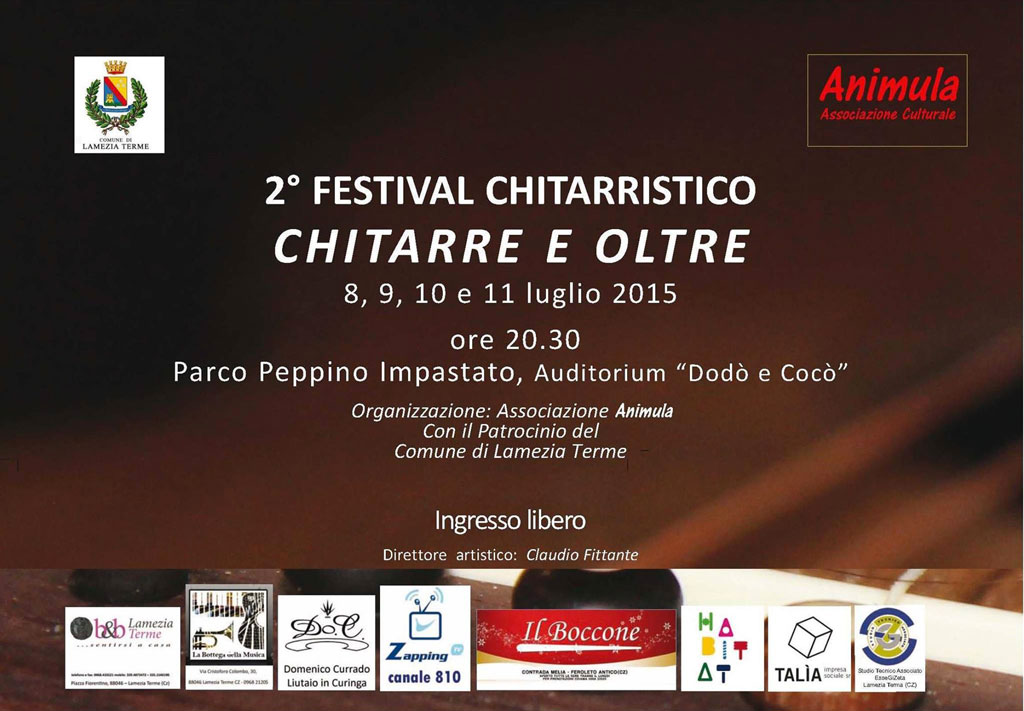 Al via 2° festival chitarristico lametino