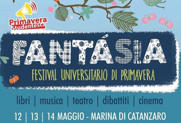 Festival universitario di primavera dal 12 maggio a marina di Catanzaro, il programma