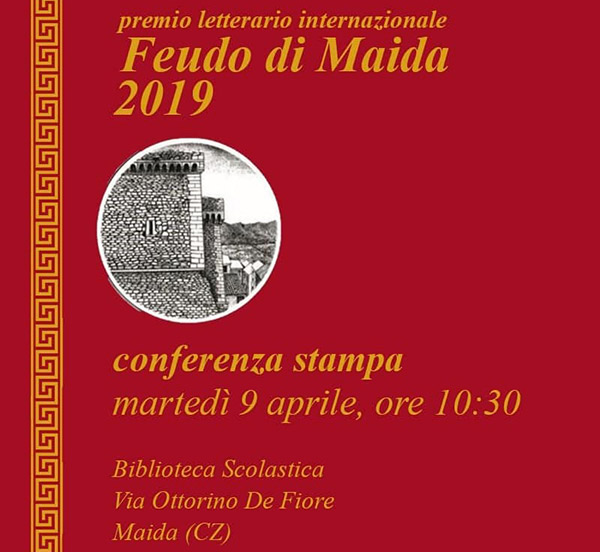 Premio letterario "Feudo di Maida" il 9 aprile la presentazione 