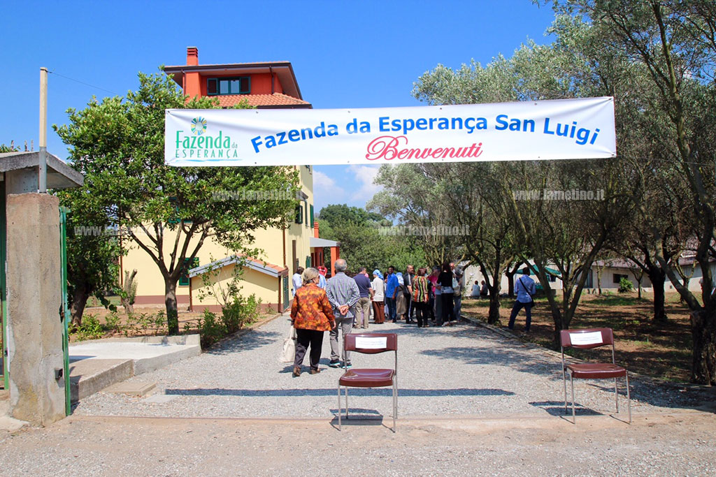 Lamezia: inaugurata “Fazenda da Esperança San Luigi”, la prima in Italia 
