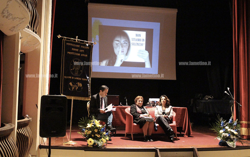 Lamezia:"Vita e libertà, diritti inviolabili", convegno Fidapa nella giornata contro la violenza sulle donne
