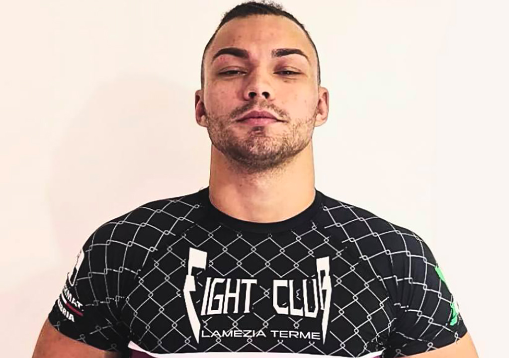 Roberto Calimeri del Fight Club Lamezia ai mondiali IMMAF di MMA in Uzbekistan