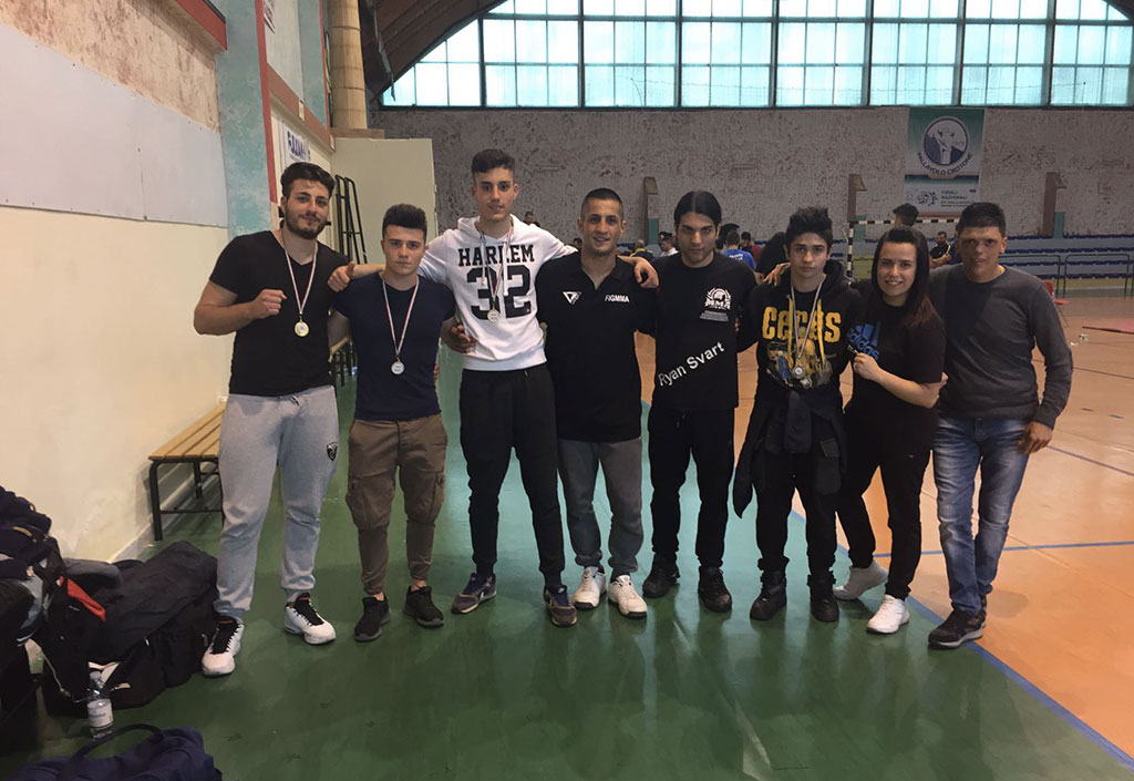 Fight club Lamezia, tre ori e un argento conquistati a Crotone
