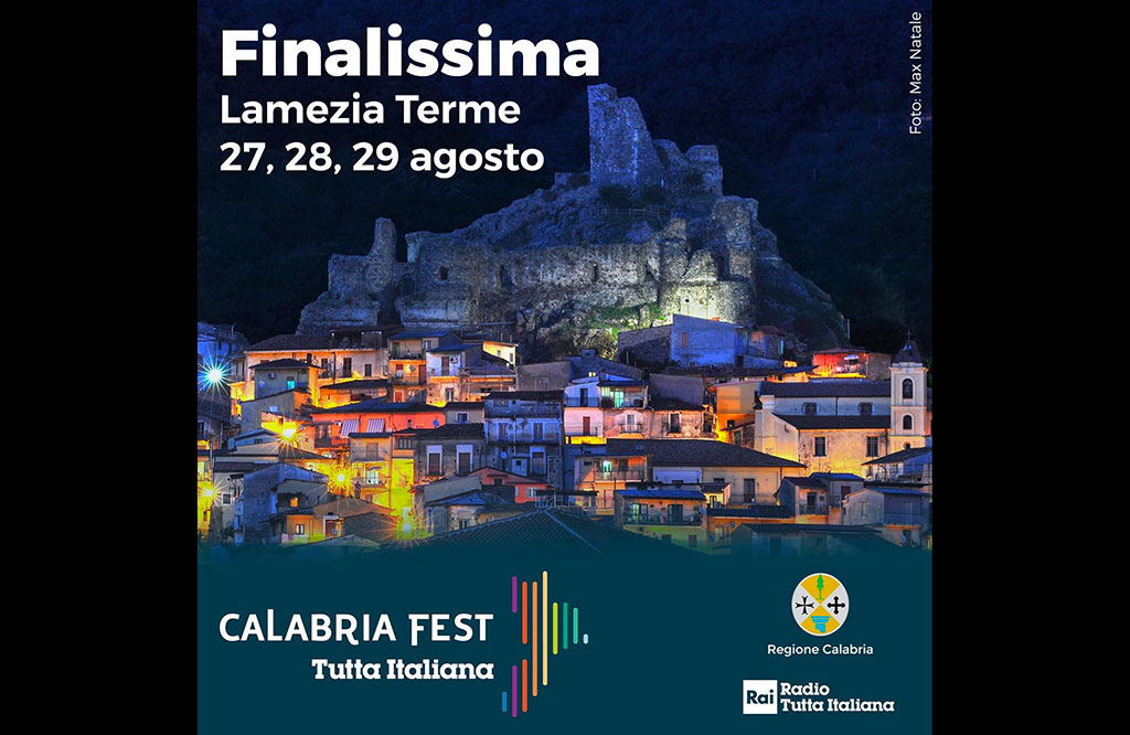 Lamezia, al via dal 27 agosto la finale del ‘Calabria Fest Tutta Italiana’