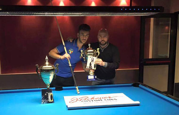 Campionati Biliardo, il lametino Fiumara in finale