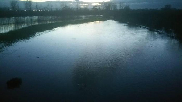 Migliorano condizioni meteo, in calo fiume Crati