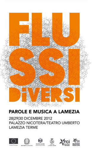 Lamezia: Flussi Diversi, tre giorni di parole e musica dal 28 al 30 dicembre