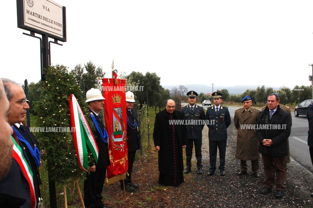 Lamezia, celebrata “Giornata del ricordo” in memoria vittime delle Foibe