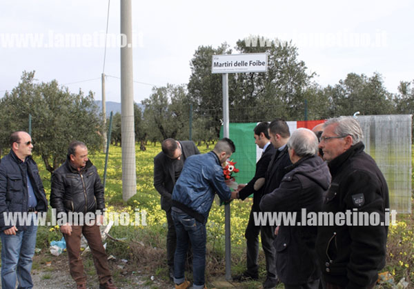 Lamezia: La Destra ricorda le "Foibe"
