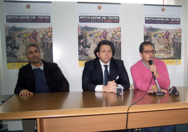 Lamezia: Fondazione Terina intitola teatro Agroalimentare a otto ciclisti uccisi