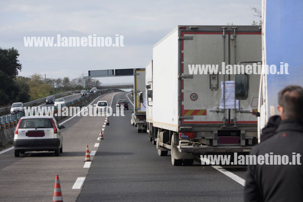 Lamezia: Sciopero Forconi, restringimento carreggiata SS 280 direzione "Sud"