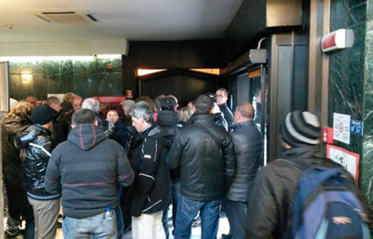 Calabria: Protesta forestali a Reggio per pagamento stipendi