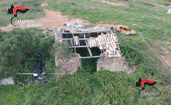 Discariche e abbandono incontrollato rifiuti nell’hinterland lametino, controlli e sequestri dei carabinieri