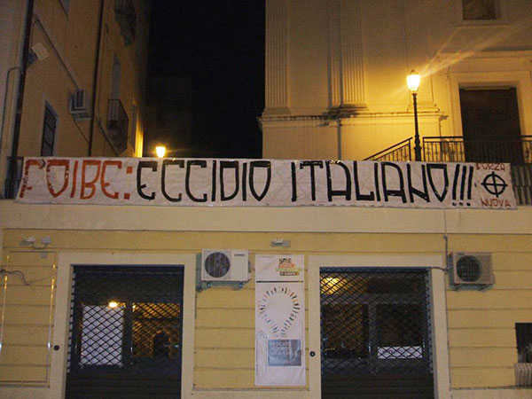 Lamezia: Foibe, le iniziative della Destra e di Forza Nuova