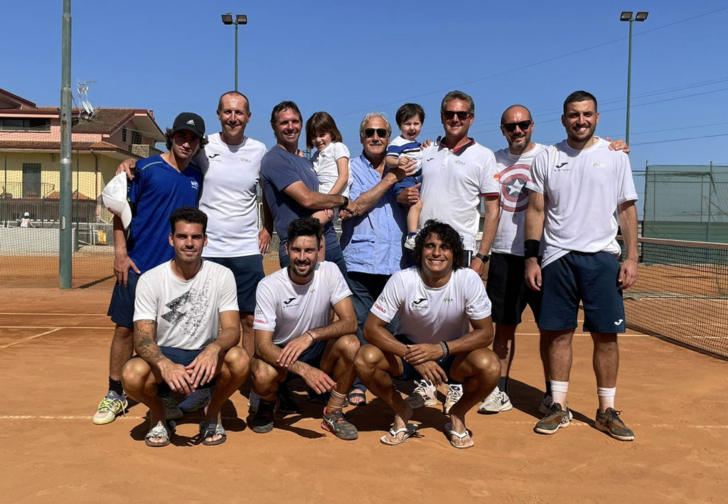 Serie B2 maschile, la Viola Tennis di Lamezia travolge Torre del Greco 6-0
