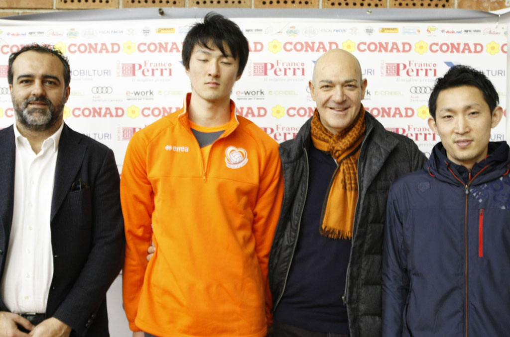 Iniziati gli allenamenti con la Conad Lamezia per Jin Tsuzuki