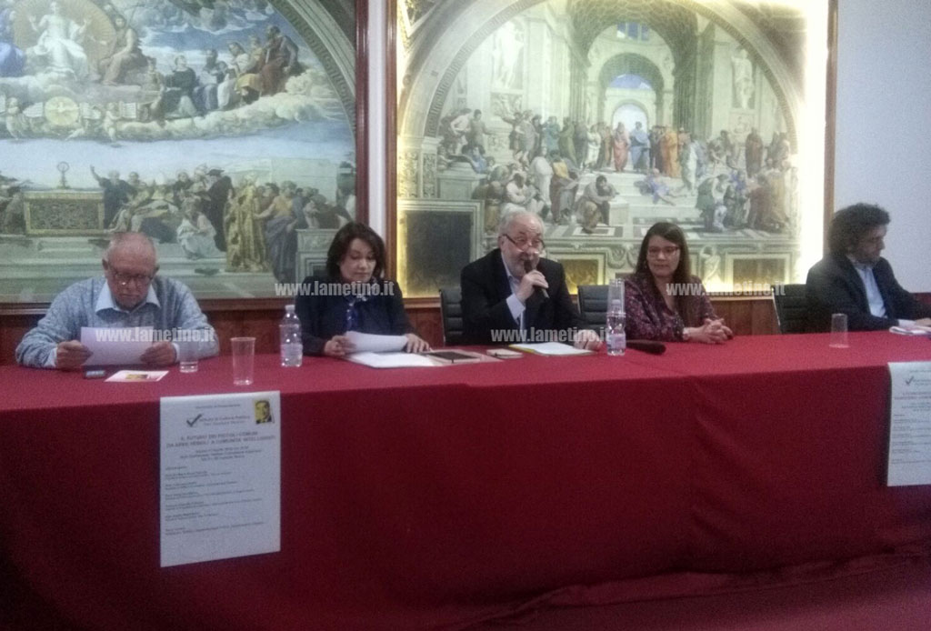 Lamezia, "Il futuro dei piccoli Comuni" inaugura Istituto di Cultura Politica “Sen. Giuseppe Petronio”