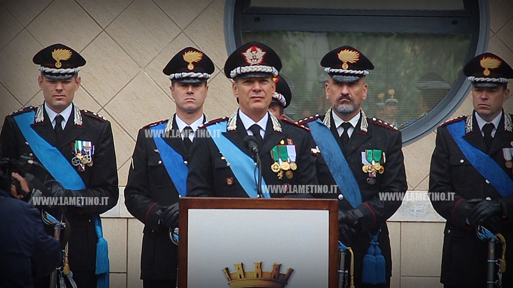Avvicendamento al Comando Legione Carabinieri Calabria, il generale Paticchio subentra al generale Rispoli - VIDEO