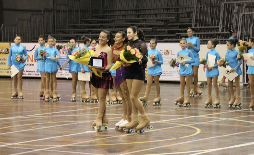 Lamezia, Marta Cavaliere e Giada Tropea ospiti dello spettacolo finale della Roller Club