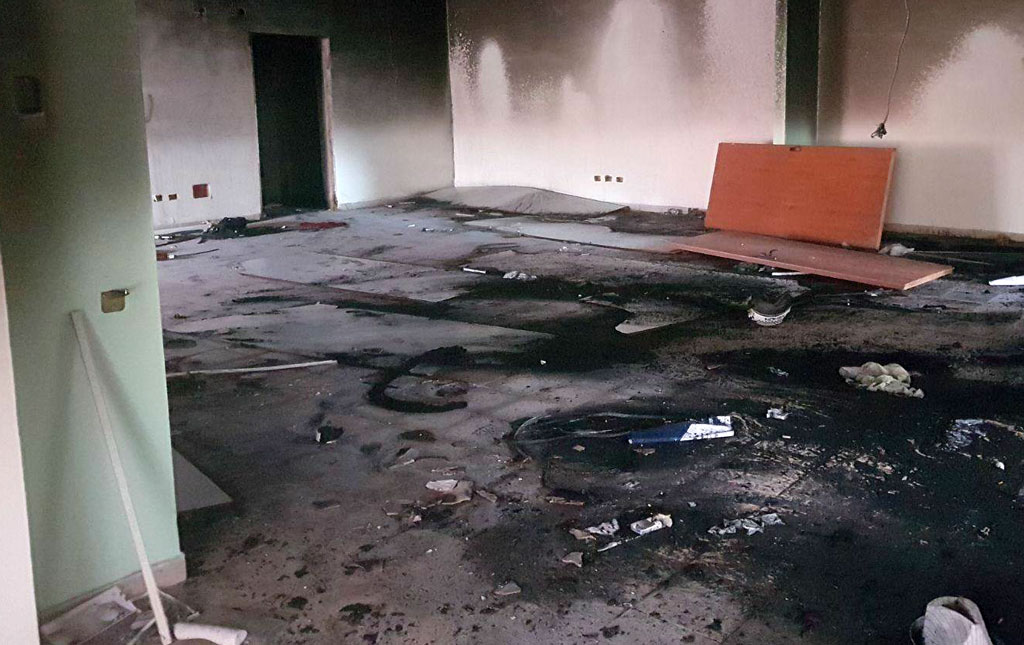 Incendiati locali Centro disabilità a Reggio Calabria 
