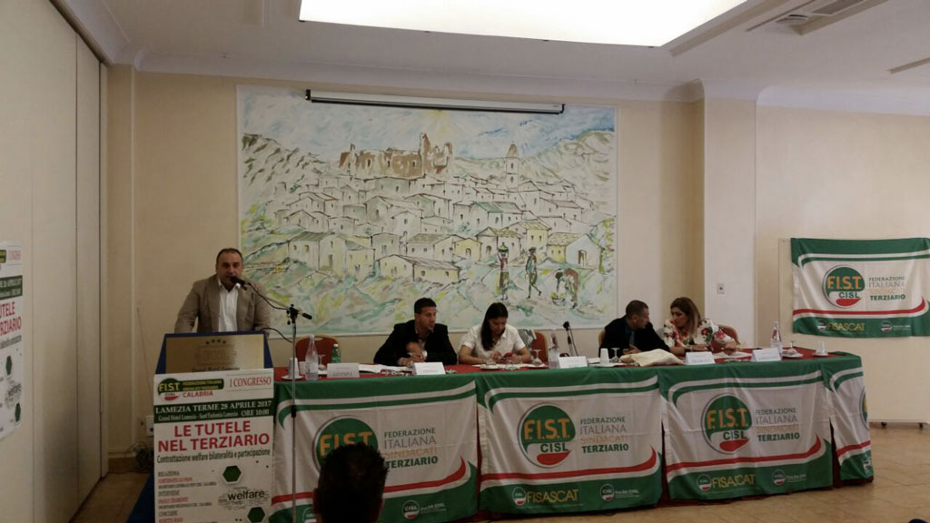 Lamezia, Lo Papa eletto Segretario Generale Fist Cisl Calabria