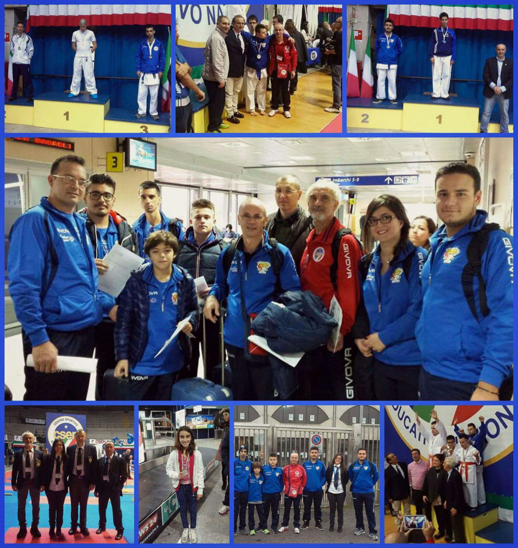 Calabria torna vincitrice da campionati nazionali Csen