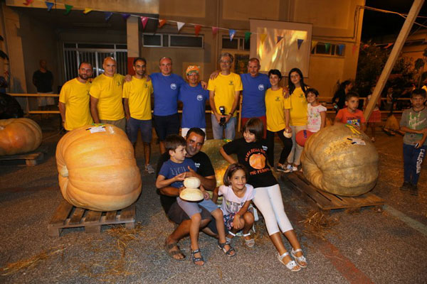 Legambiente Girifalco, pesa 3 quintali la zucca regionale più pesante 