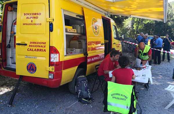 Giovane disperso sui monti del Pollino, ricerche del Soccorso Alpino Calabria 
