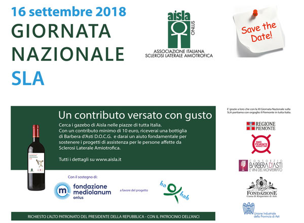 Sla, in Calabria quattro piazze per la XI Giornata nazionale