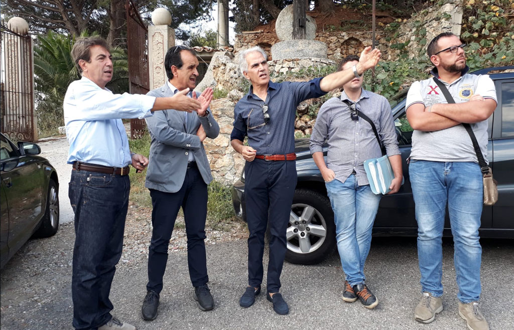 Consegnati i lavori di allargamento della sede viaria sulla strada provinciale "Falerna – Castiglione"