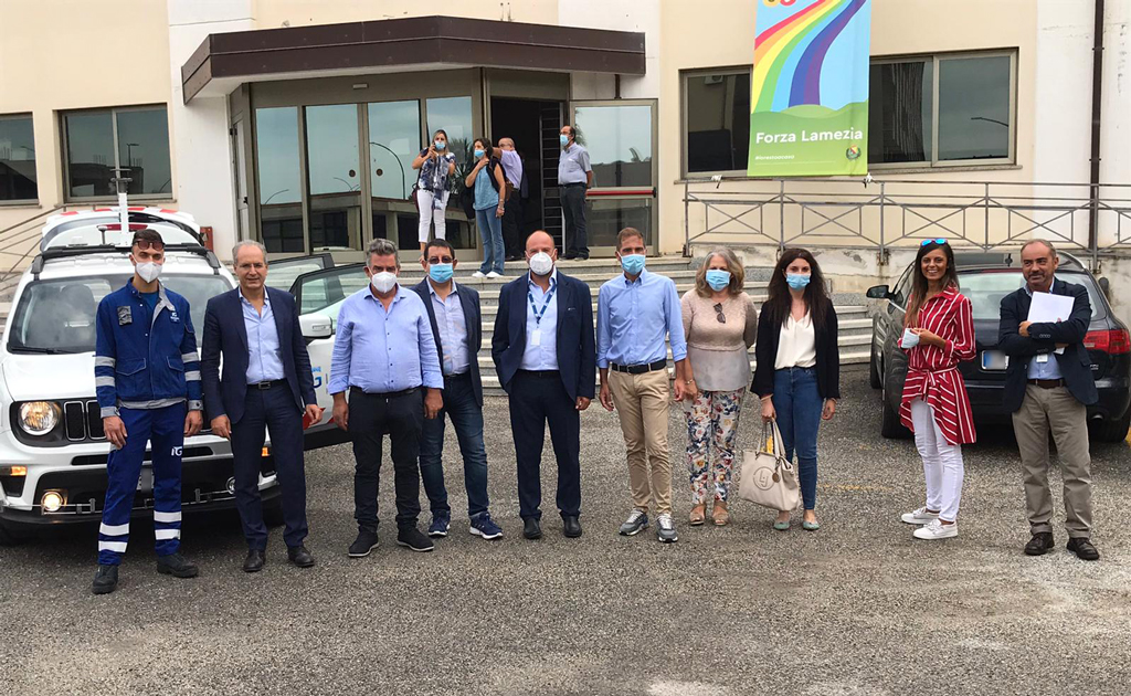 Lamezia, presentato al comune "Picarro Surveyor": nuova tecnologia di Italgas