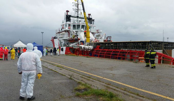 Nuovo sbarco migranti in Calabria, in 309 a Corigliano 