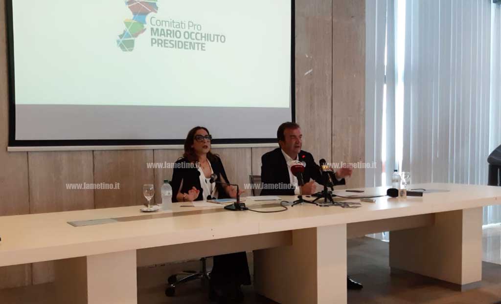 Regionali, Occhiuto presenta programma e comitati civici: "Con Lega e Fdi c'è accordo nazionale"
