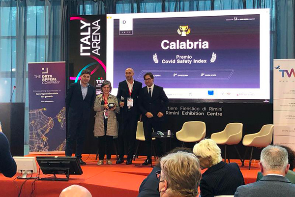 Ttg di Rimini, alla Calabria il premio "Covid Safety Index" 