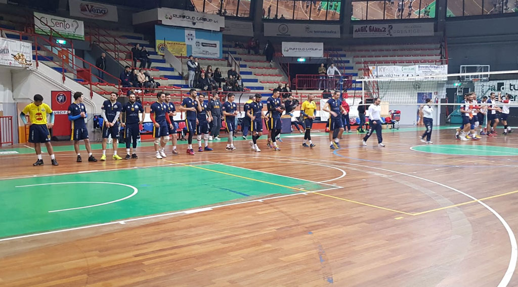 Perde l'ultima gara del 2018 la Raffaele Lamezia Pallavolo