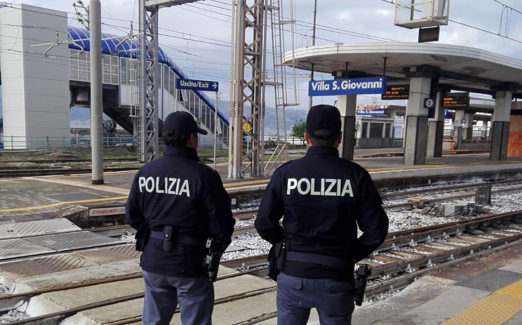Coronavirus, controlli a Villa San Giovanni su treni dal Nord