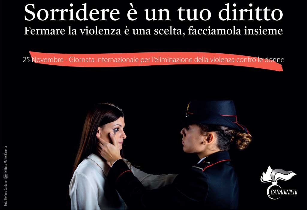 L'impegno dei Carabinieri contro la violenza sulle donne: nel 2021 in Calabria 113 arresti per reati spia e uno per femminicidio