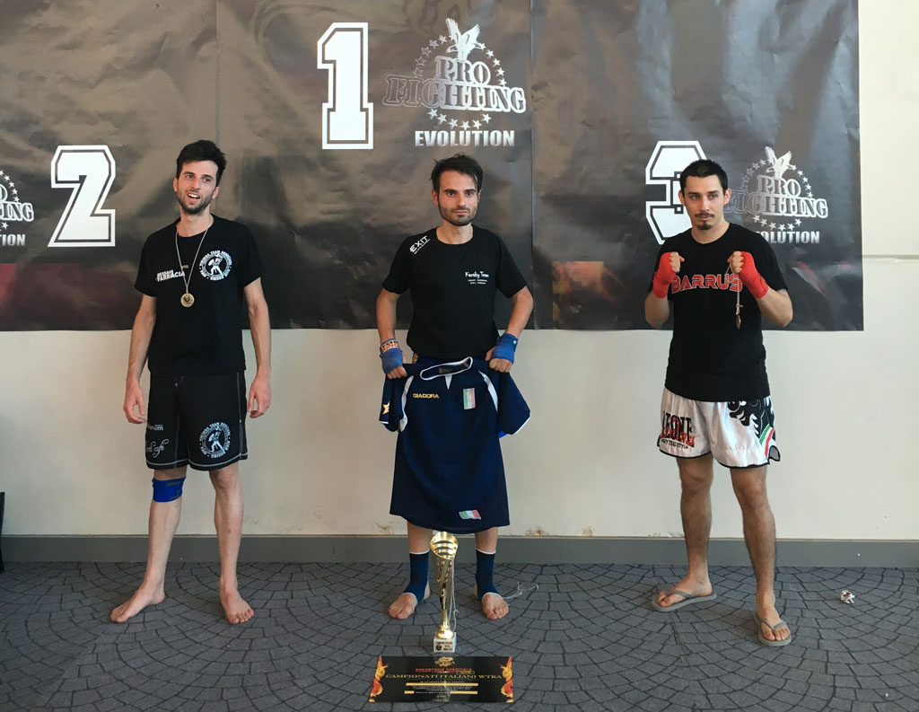 Pro Fighting Lamezia sul podio dei campionati italiani di kickboxing