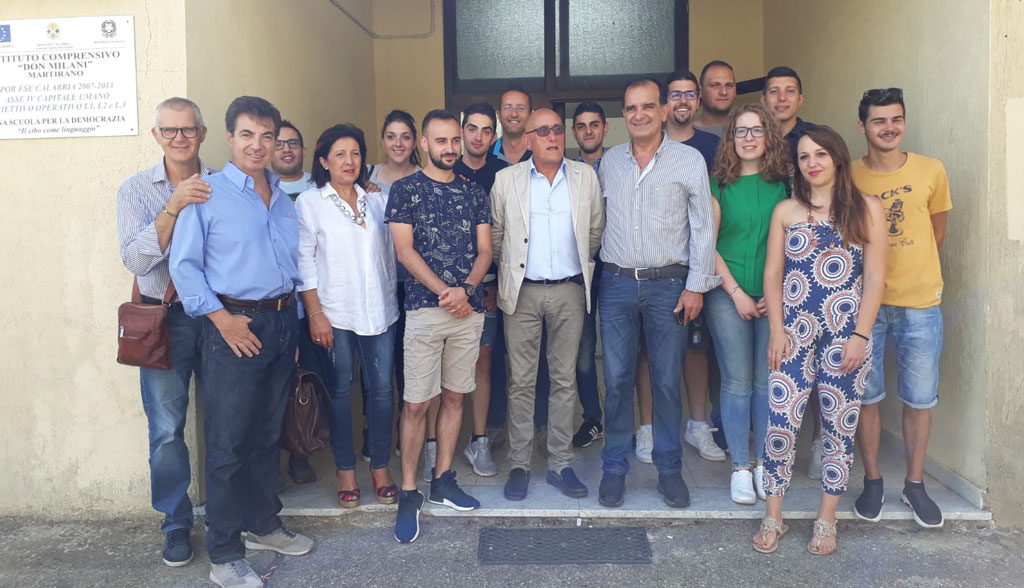Consegnati nel comune di Martirano Lombardo i lavori di messa in sicurezza dell'incrocio lungo la strada provinciale 73