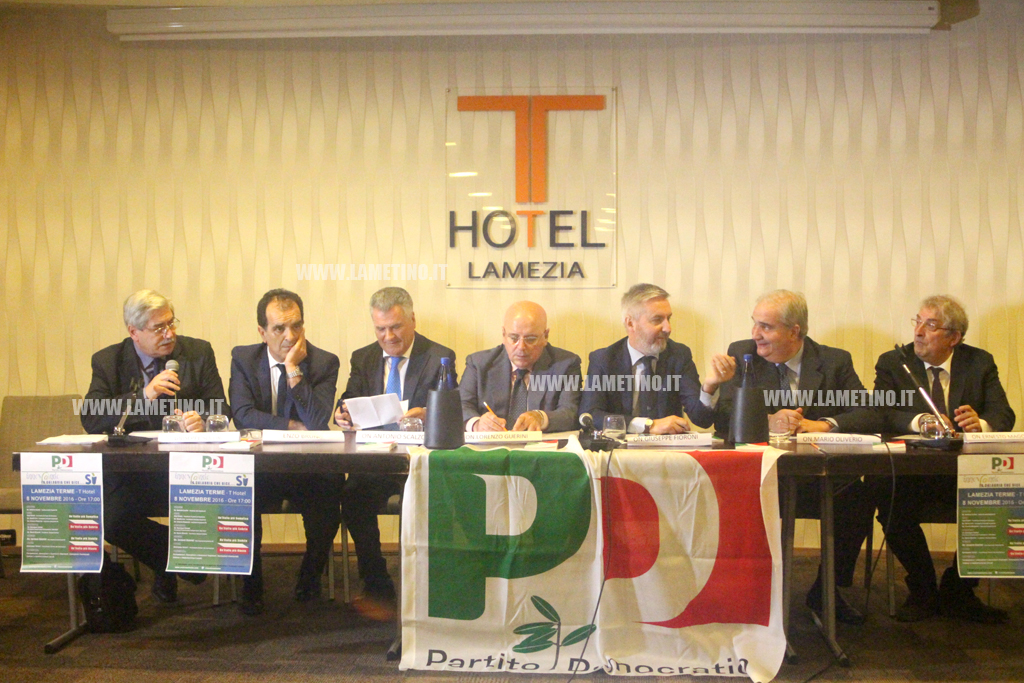 Lamezia, Guerini (Pd): "Sì al Referendum significa investire su un’Italia che guarda al futuro"