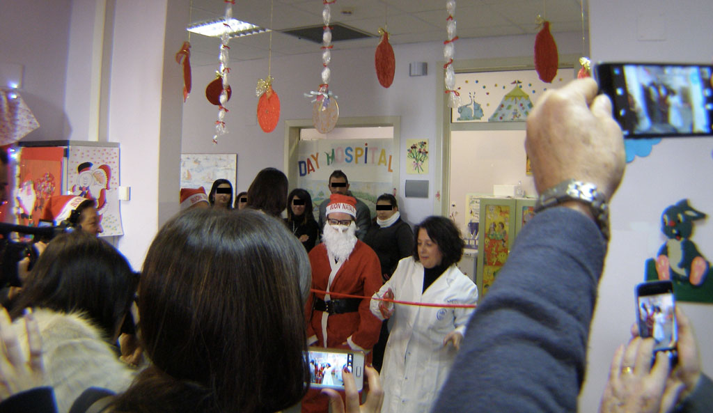 Inaugurata "Casa di Babbo Natale" dell’oncologia pediatrica a Catanzaro