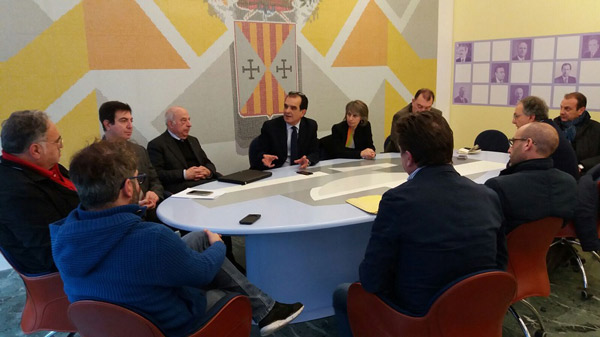 Nella sala giunta della provincia riunione sulla strada del medio Savuto