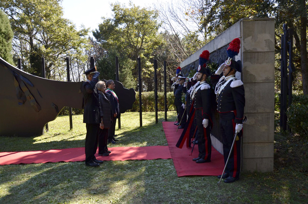 Cerimonia di commemorazione del 39esimo anniversario della sciagura aerea di Monte Covello a Girifalco