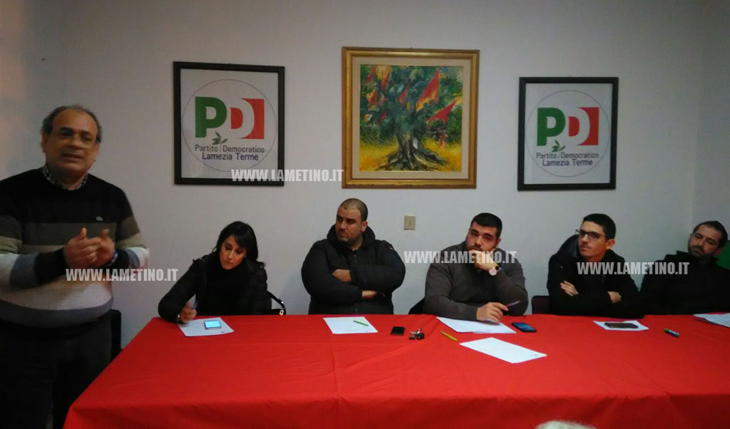 Lamezia, riunita assemblea circoli PD: riorganizzare il partito in vista del nuovo progetto elettorale